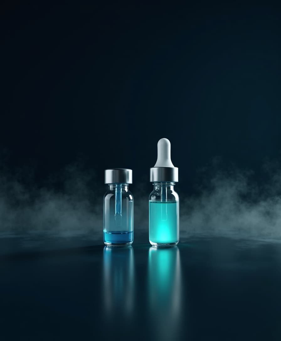 Longevity Stack research peptide vial 50 mg + 10 mg / kit