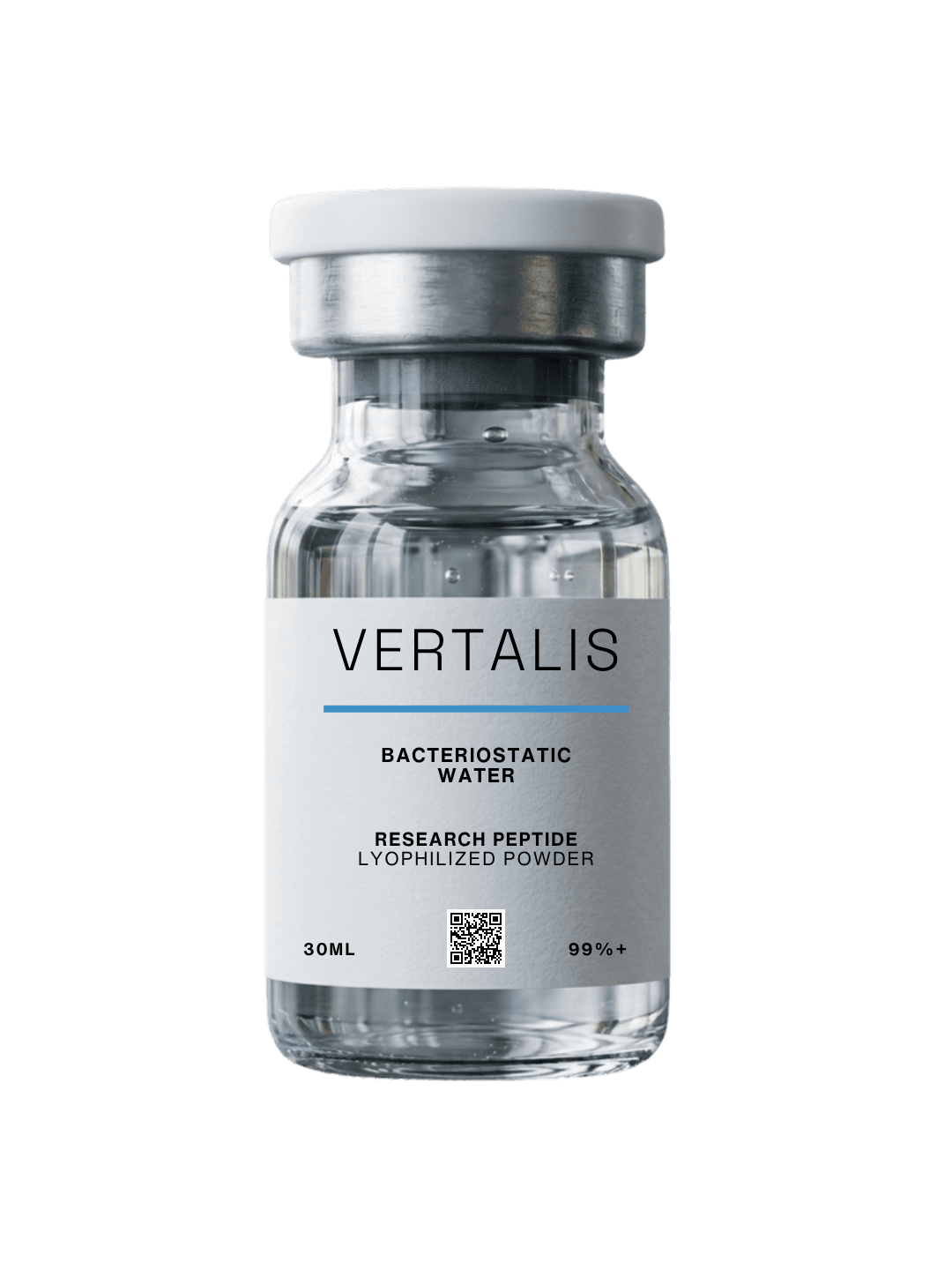 Bacteriostatic Water research peptide vial 30 mL / vial