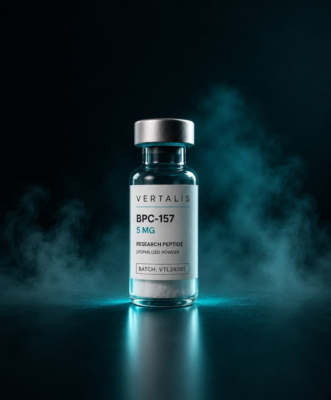 BPC-157 research peptide vial 5 mg / vial