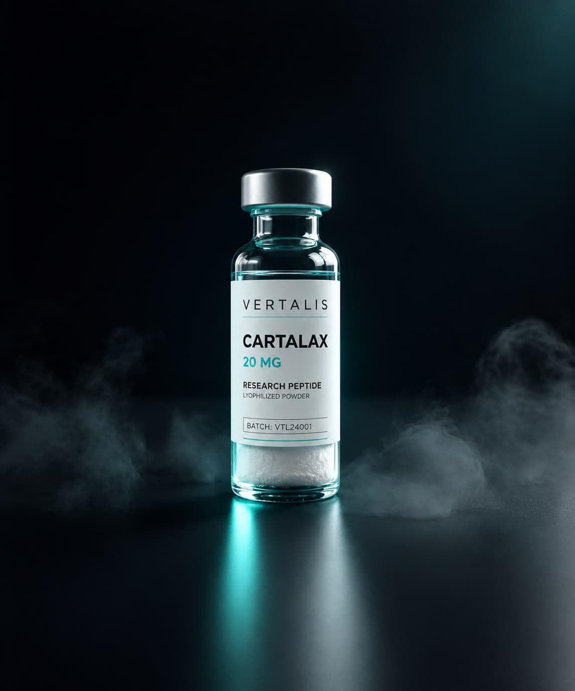 Cartalax research peptide vial 20 mg / vial