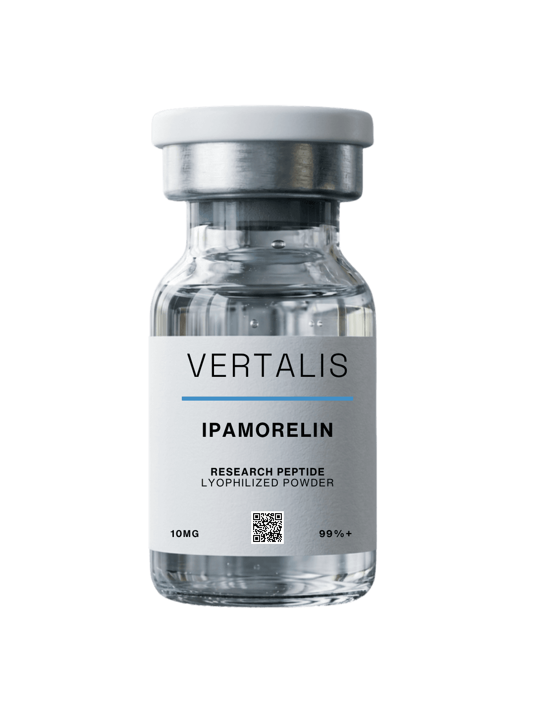 Ipamorelin research peptide vial 2 mg / vial
