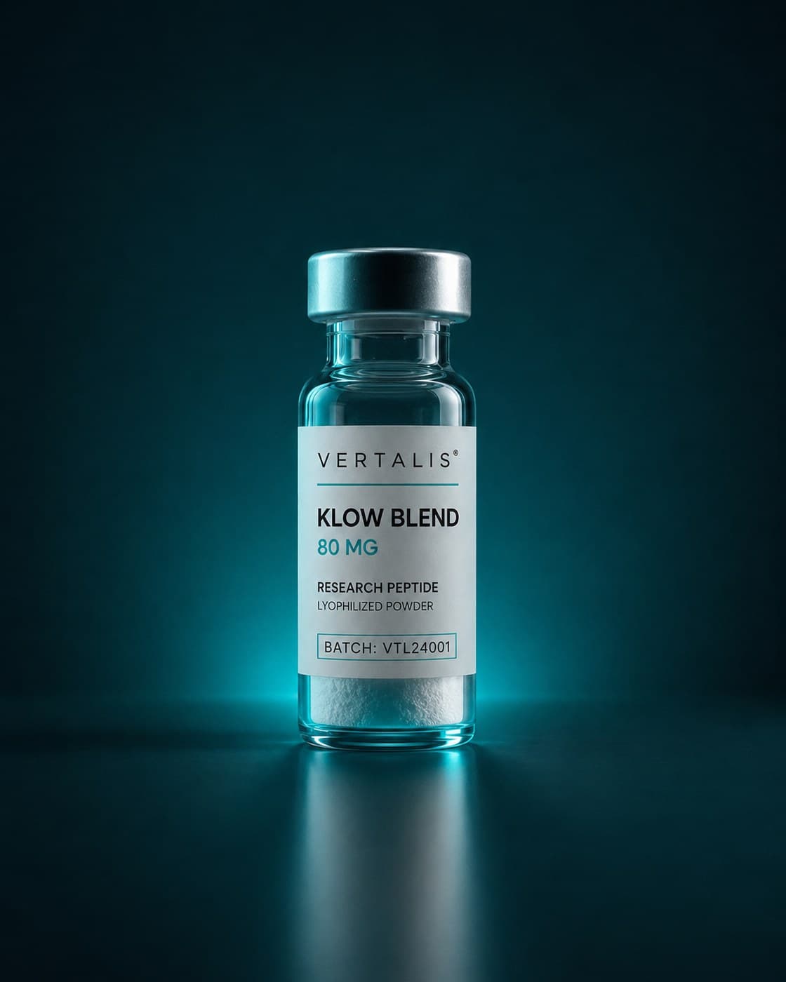 KLOW Blend research peptide vial 80 mg / vial