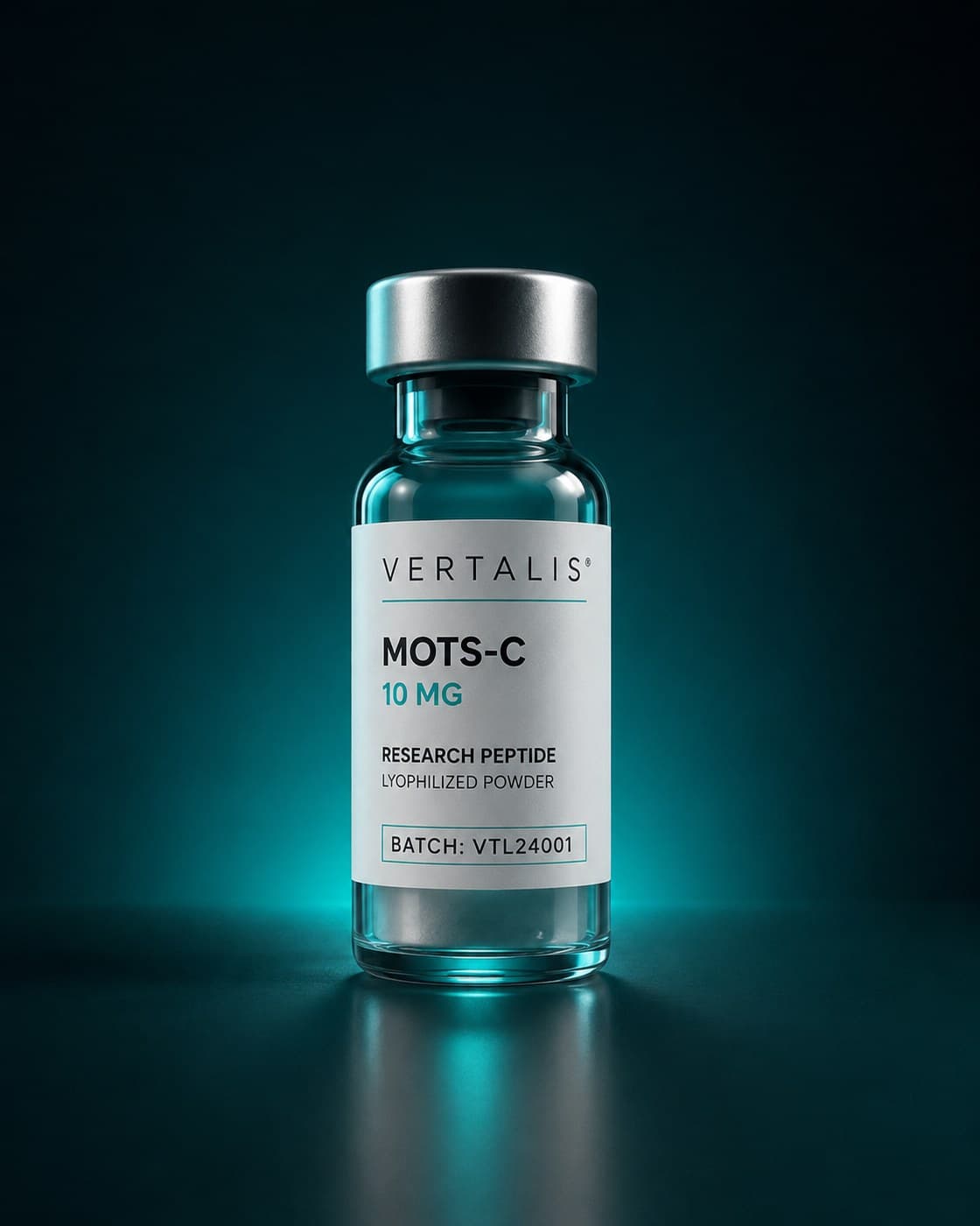 MOTS-c research peptide vial 10 mg / vial