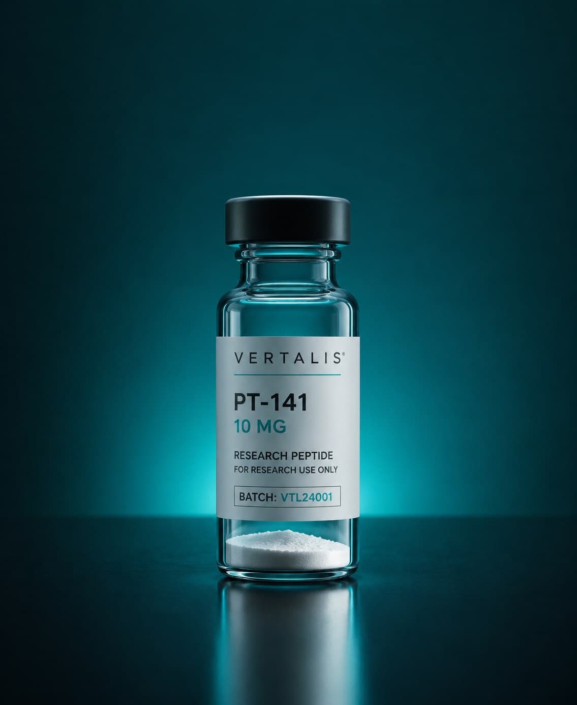 PT-141 research peptide vial 10 mg / vial