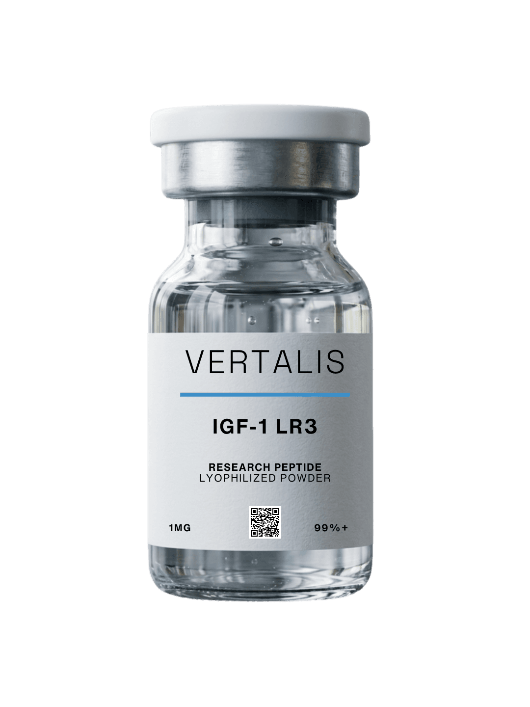 IGF-1LR3 · 1 mg / vial IGF-1LR3 research peptide vial 1 mg / vial